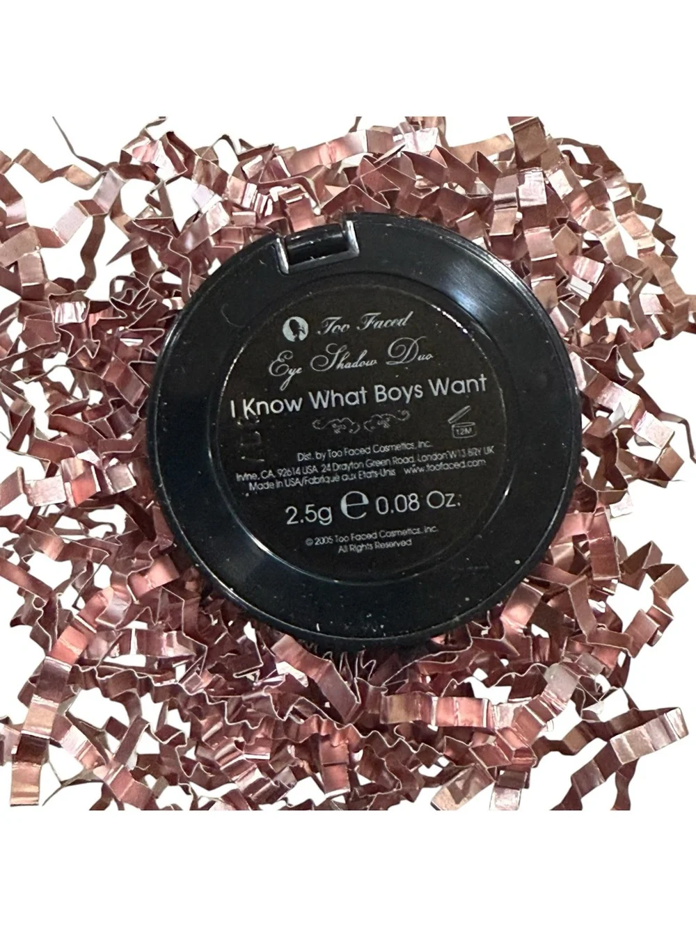 Deadstock: new Too Faced 𖦹 OG Original Eye Shadow Duo 𖦹 I Know What Boys Want 𖦹